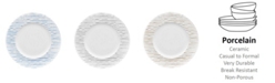 Noritake Hammock Rim  Salad Plate - Stripes, Created for Macy's